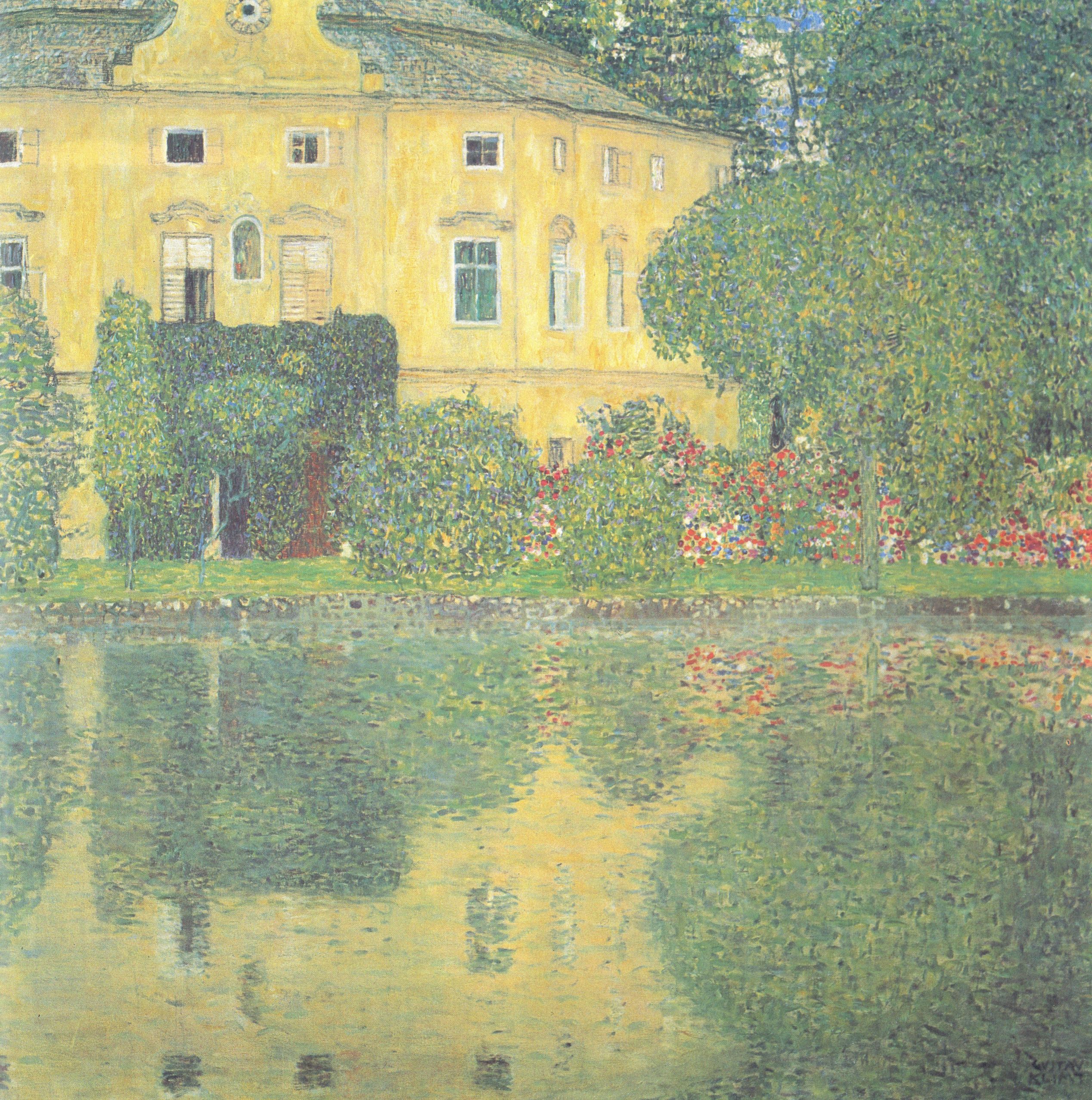 Gustav Klimt - Schloss Kammer on the Attersee 1910